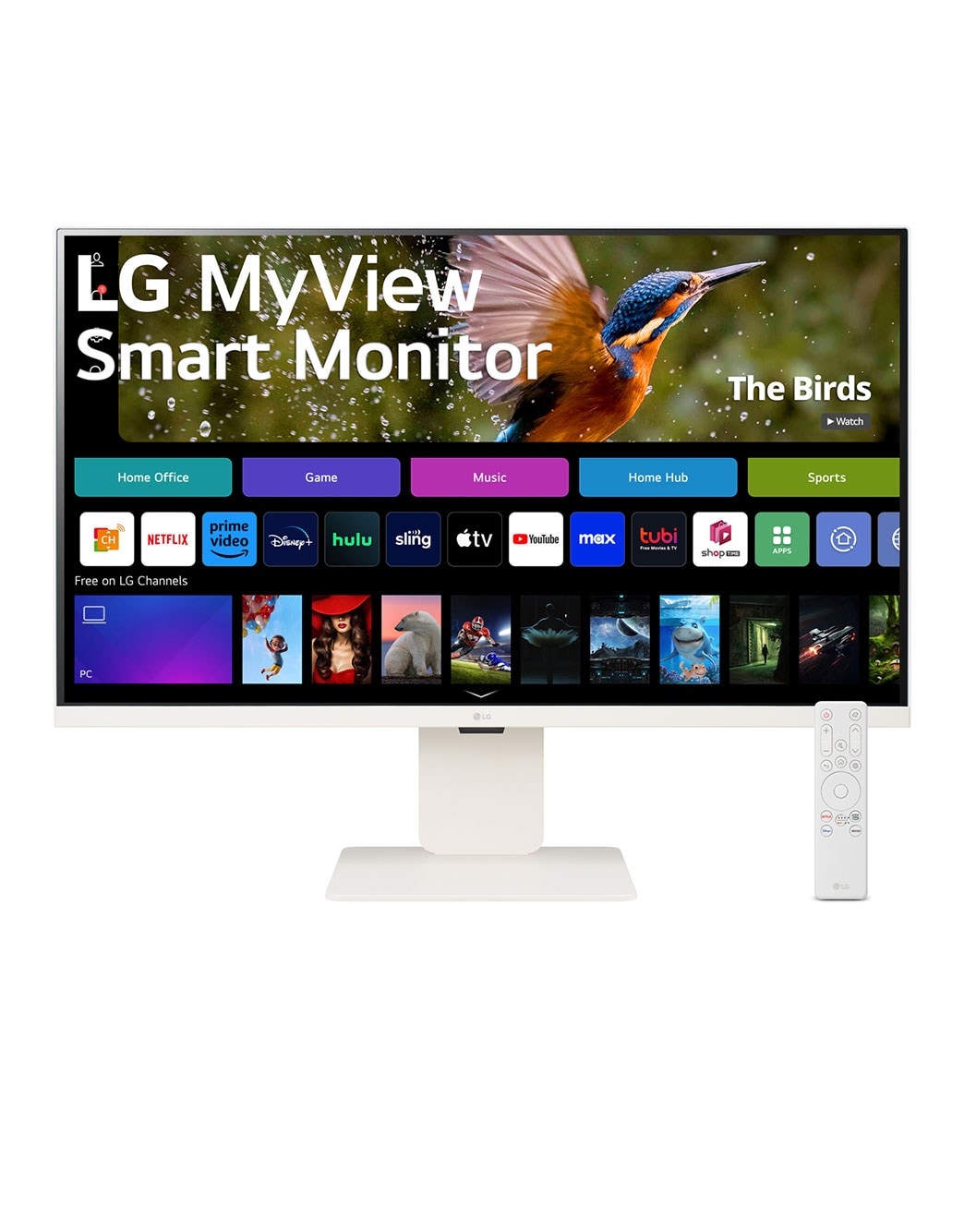 LG MyView 32” 4K UHD IPS Smart Monitor с webOS | LG Россия