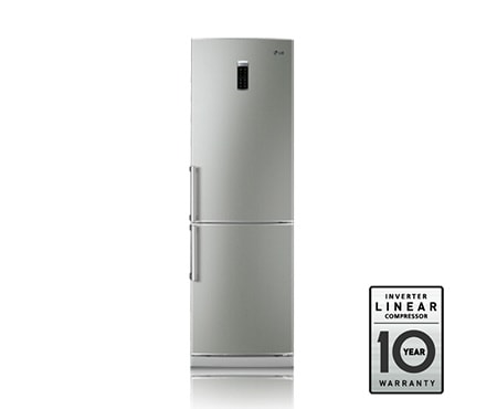 LG Двухкамерный холодильник LG Total No Frost. Высота 190см. Цвет: титаниум, GC-B419WTQK