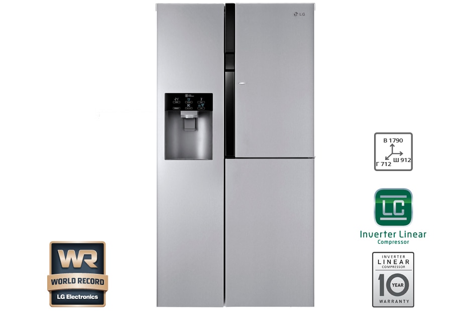 LG Многодверный холодильник LG Door-In-Door c технологией Total No Frost, GC-J237JAXV