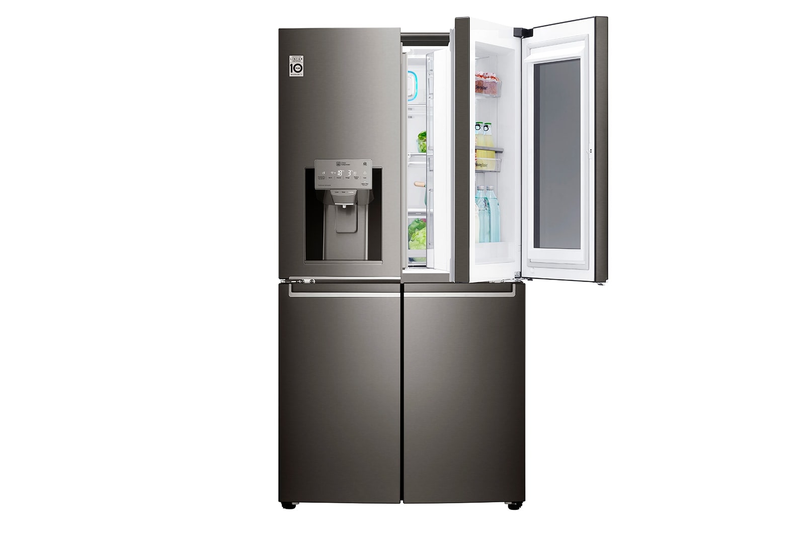 Холодильник LG-GR-X24FTKSB | 705л | InstaView Door-in-Door | Чёрный: где  купить в Москве и РФ - характеристики, отзывы, обзор, инструкция