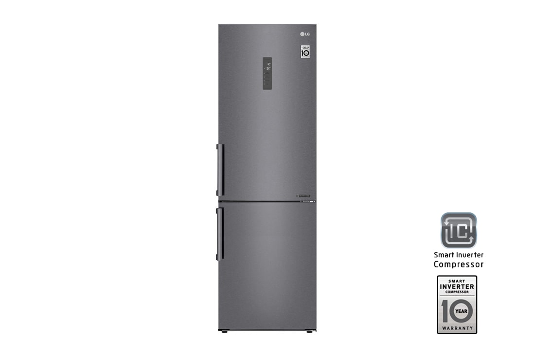 LG Холодильник LG GA-B459BLGL | 374л | DoorCooling⁺ | Графитовый, GA-B459BLGL