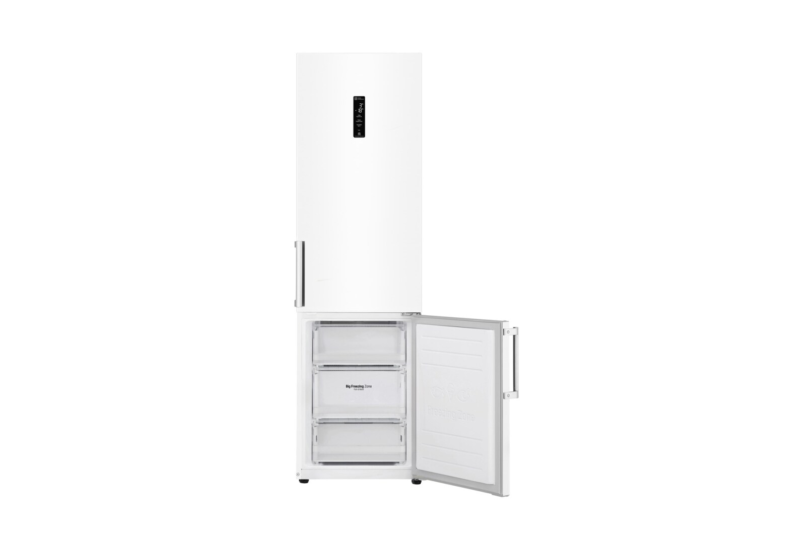 LG Холодильник LG с технологией DoorCooling+, подключением к Wi-Fi и управлением через смартфон с приложением SmartThinQ, GA-B509BVHZ