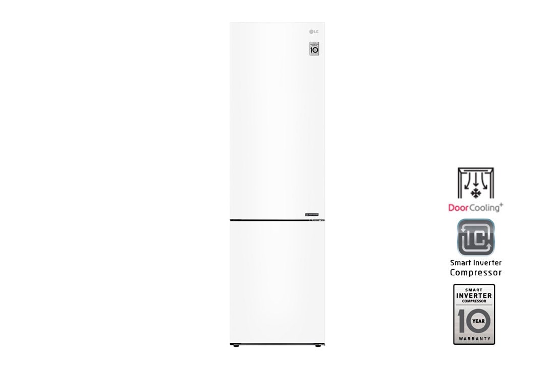 LG Холодильник LG GA-B509CQCL | DoorCooling⁺ | 419л | Белый, GA-B509CQCL