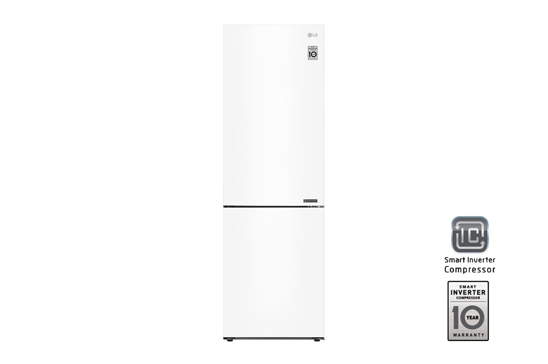 LG Холодильник LG GA-B459CQCL | DoorCooling⁺ | 374л | Белый, GA-B459CQCL