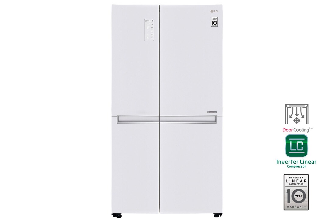 LG Холодильник LG GC-B247SVDC | 687л | DoorCooling+ | Белый | LG ThinQ, GC-B247SVDC
