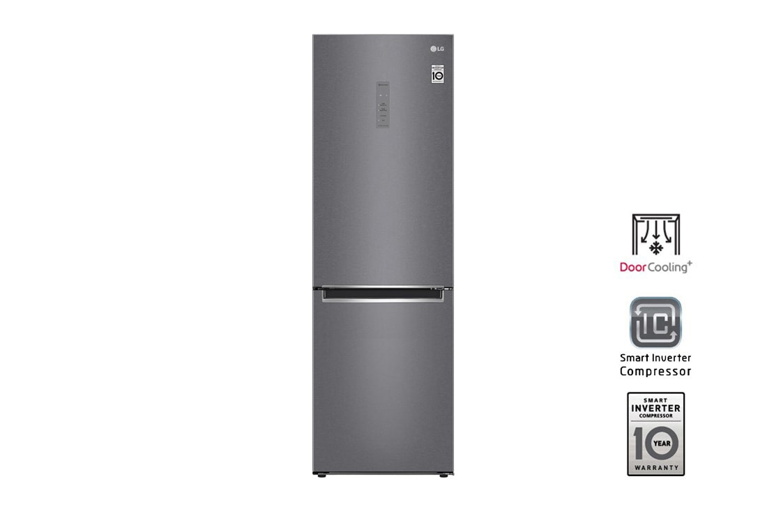 LG Холодильник LG GA-B459MLWL | 374л | DoorCooling+ | Графитовый, GA-B459MLWL