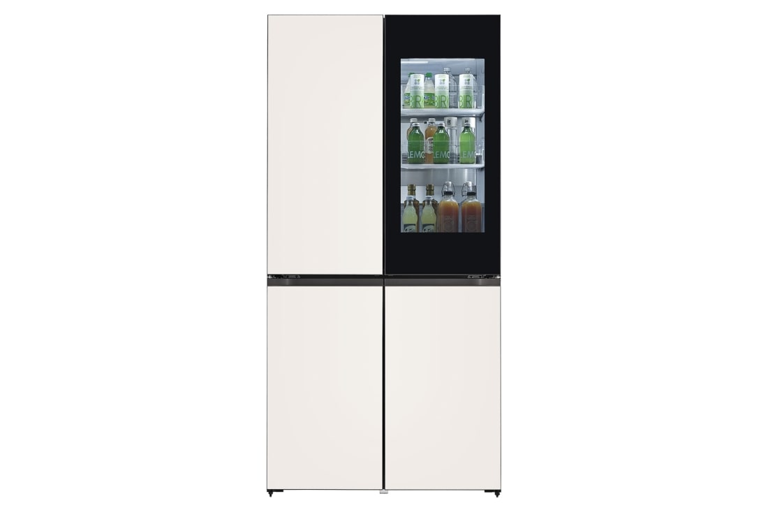 LG Холодильник LG GR-X24FQEKM | 527л | InstaView Door-in-Door | Бежевый, GR-X24FQEKM