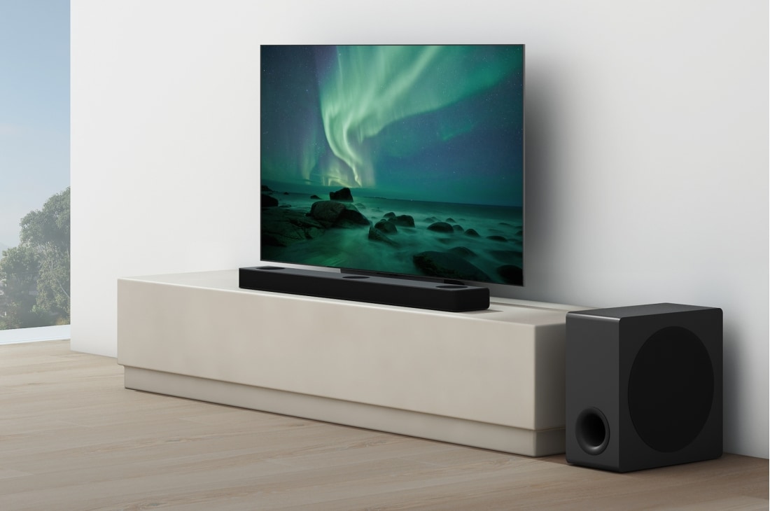 Soundbar best sale tv lg