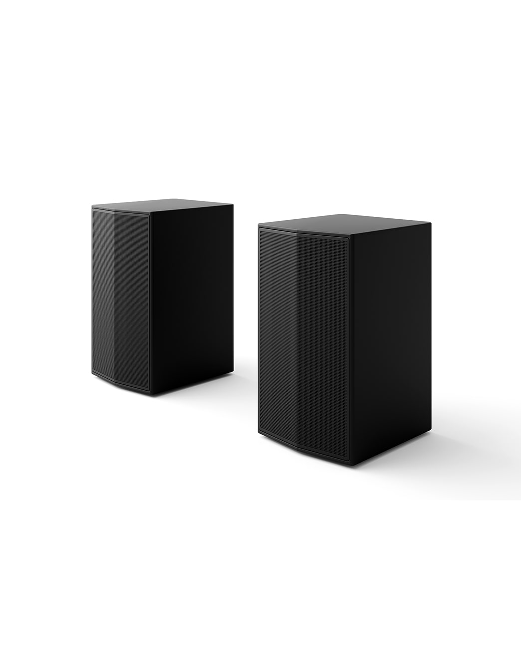 LG Саундбар LG Soundbar S60TR для телевизора | 5.1 канала | AI Sound Pro, Вид под углом на задние динамики, S60TR