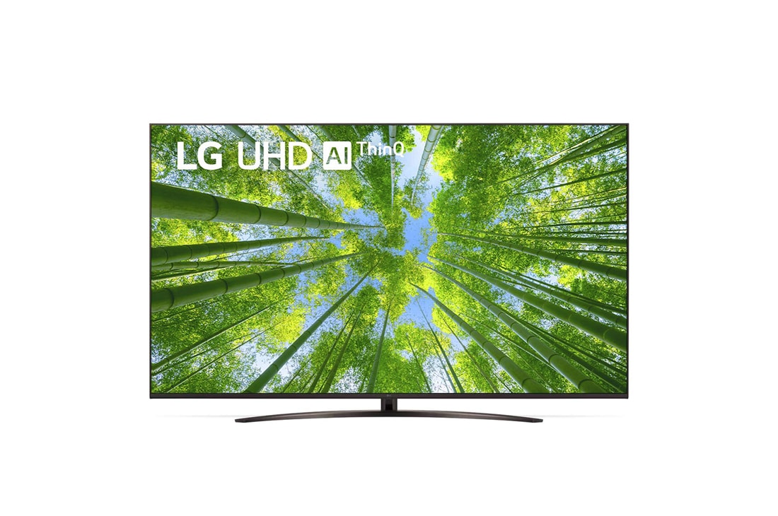 LG 4K UHD телевизор 75'' LG 75UQ81003LA, Вид спереди, 75UQ81003LA