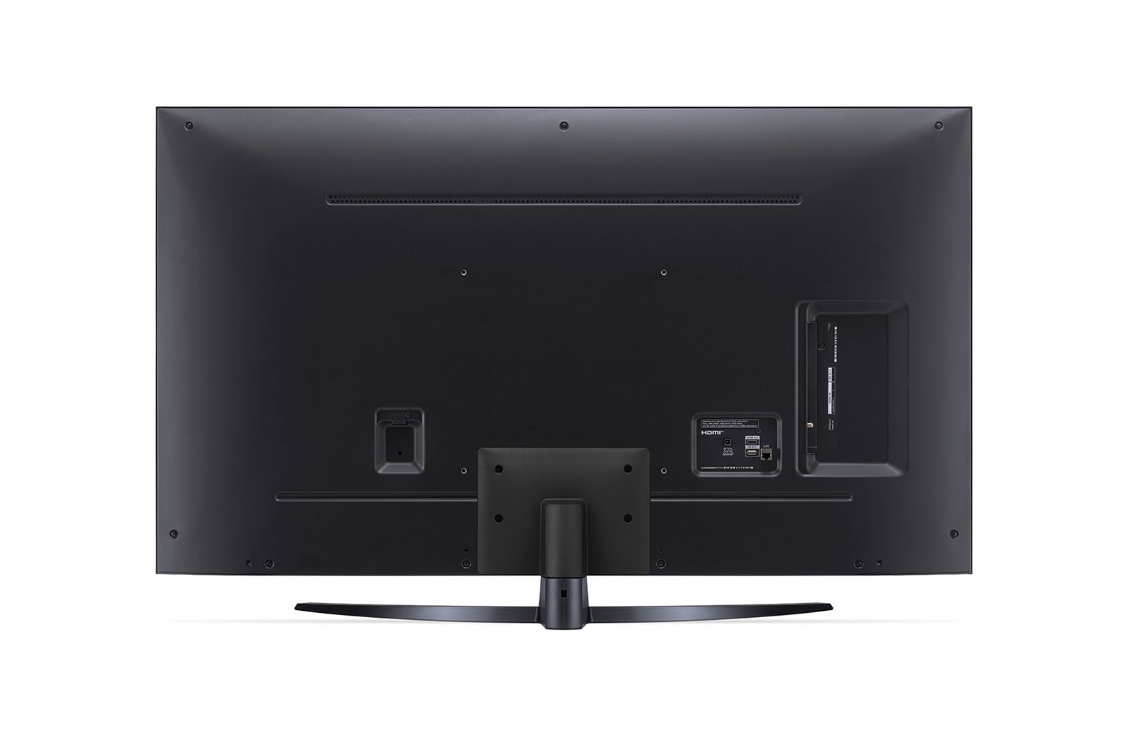 LG 4K NanoCell телевизор 55'' LG 55NANO766QA, вид сзади, 55NANO766QA