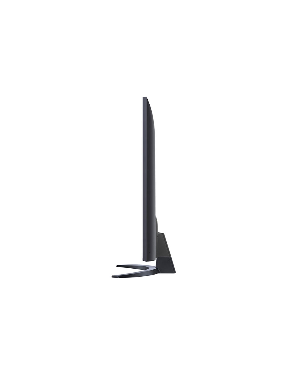 LG 4K NanoCell телевизор 55'' LG 55NANO766QA, вид сбоку под углом 90 градусов, 55NANO766QA