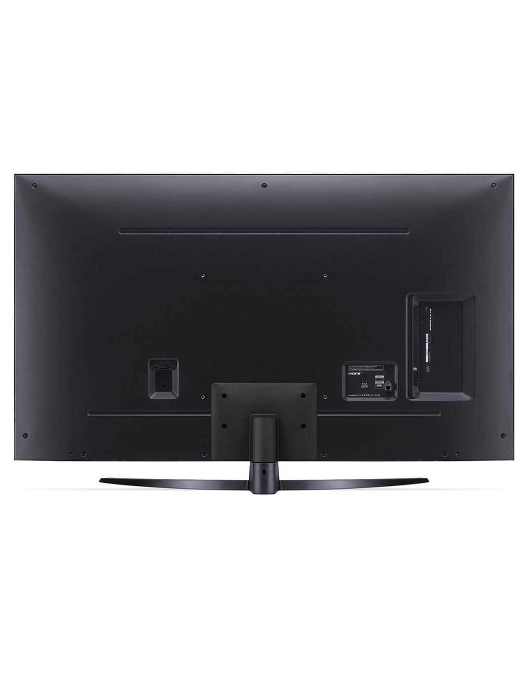 LG 4K NanoCell телевизор 55'' LG 55NANO766QA, вид сзади, 55NANO766QA