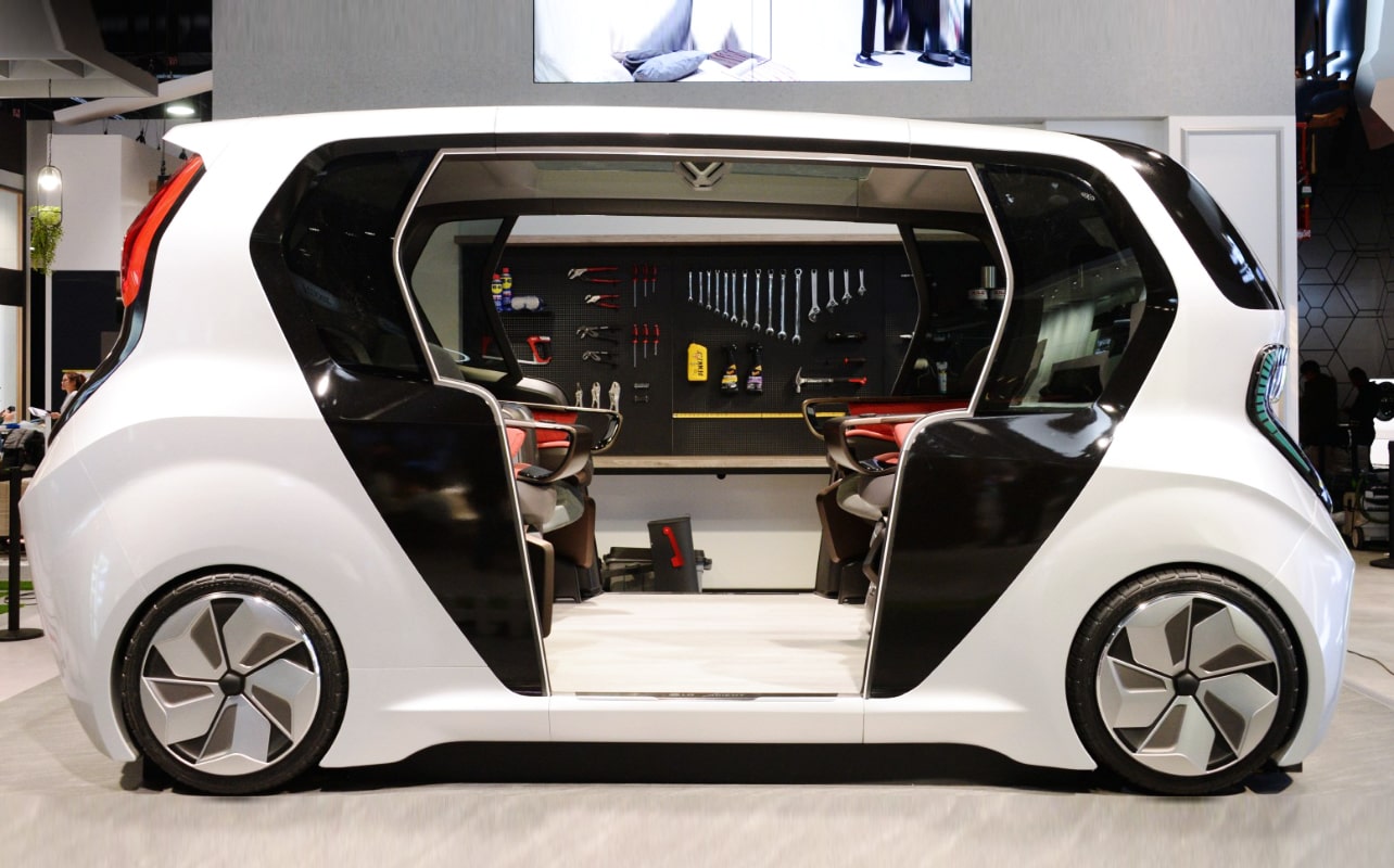 На выставке CES 2020 была представлена технология ИИ от LG для подключенных автомобилей и экраны OLED