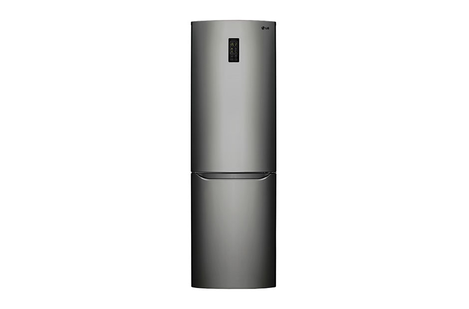 LG Hrubý objem 354l | 236 kWh/rok | LG Lineárny invertorový kompresor | LG Total No Frost | Multi-Air Flow™ | NatureFRESH | Vonkajší LED displej | Smart Diagnosis™, GBB329DSDZ