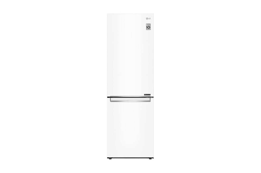 LG E | Hrubý objem 374 l | 255 kWh/rok | LG Lineárny invertorový kompresor | LG Total No Frost | DoorCooling+™ | Vnútorný LED displej | Smart Diagnosis™, GBB61SWJZN