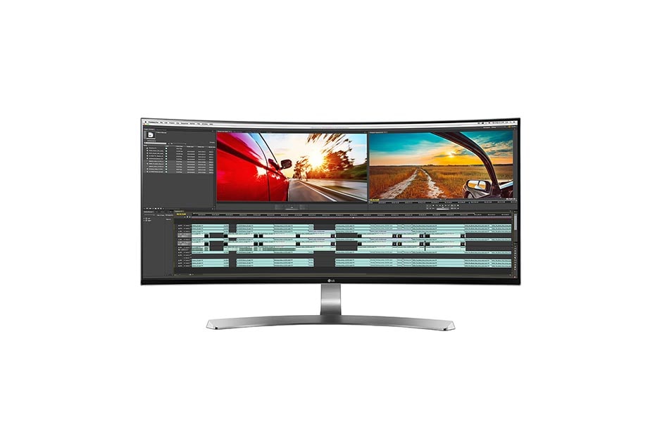 LG 21:9 Curved UltraWide™ QHD IPS Monitor , 34UC98-W