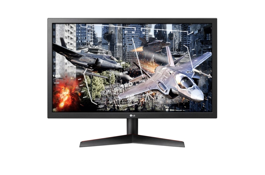 LG 24'' | Herný monitor | 16:9 | FHD | IPS Displej | UltraGear™ | AMD FreeSync™ | 144Hz, 24GL600F-B