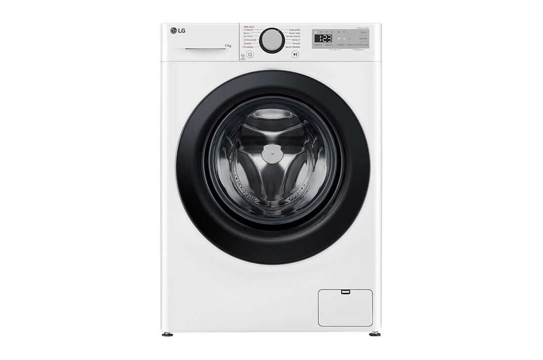 LG 11 kg parná práčka LG | 1400 ot./min | Direct Drive™ | AI DD™, FSR5A14WL, FPSR5A14WL