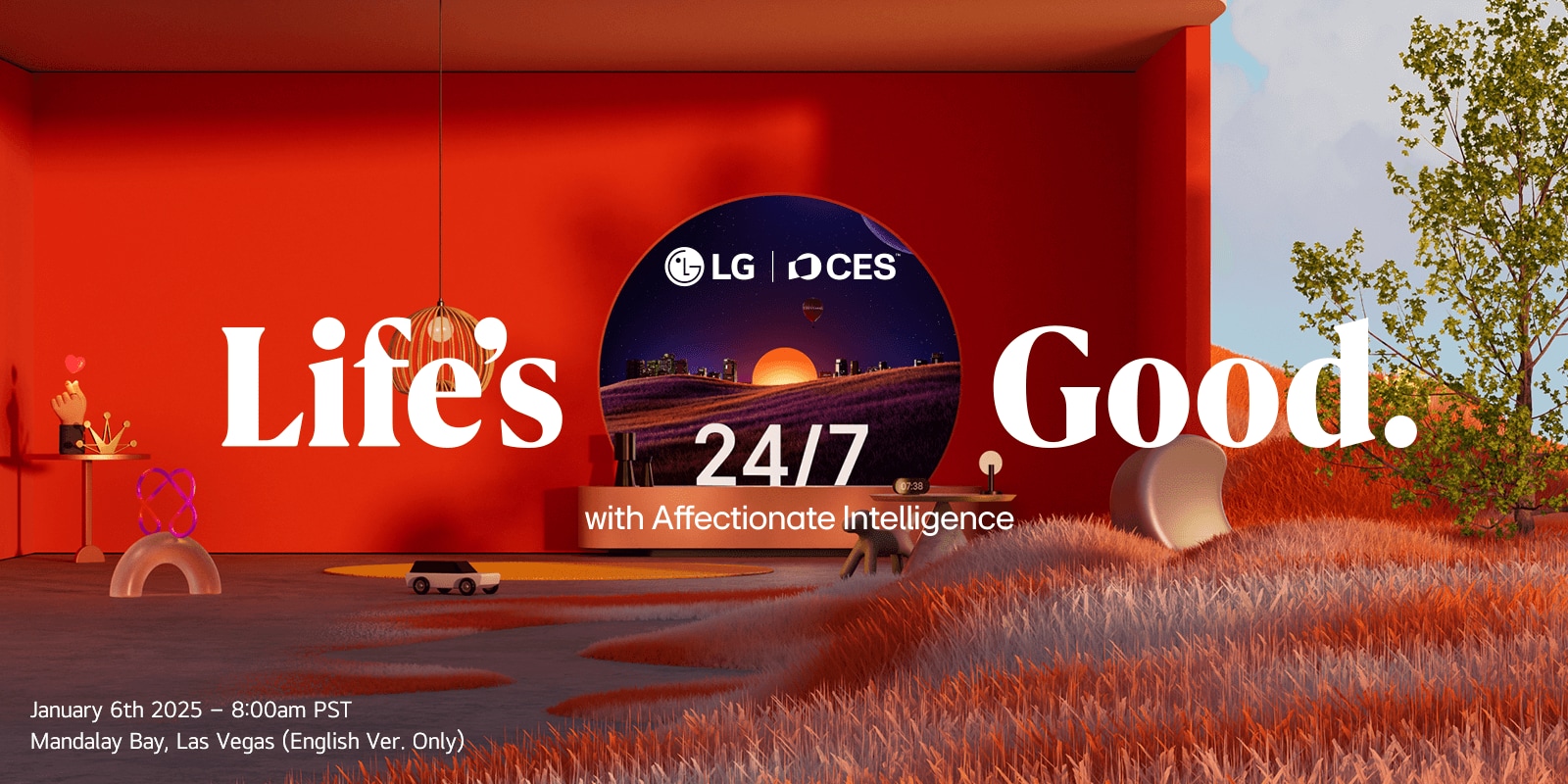 LG CES 2025 - Life's good – s Affectionate Intelligence