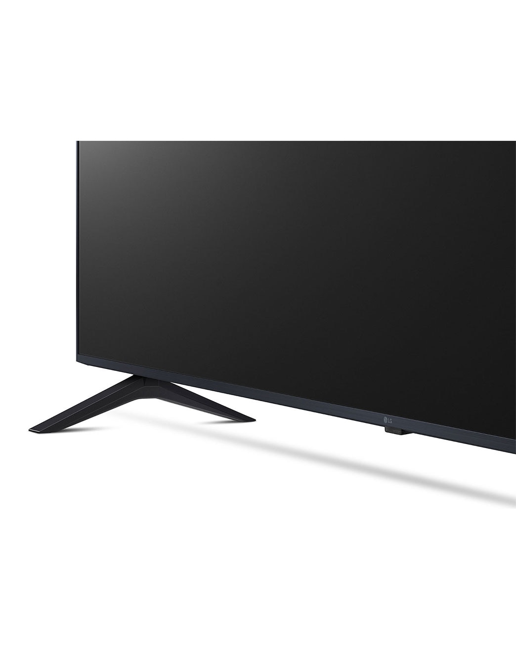LG UHD 4K Smart TV de 86 pouces Série UQ90, vue du panneau en gros plan, 86UQ90006LC