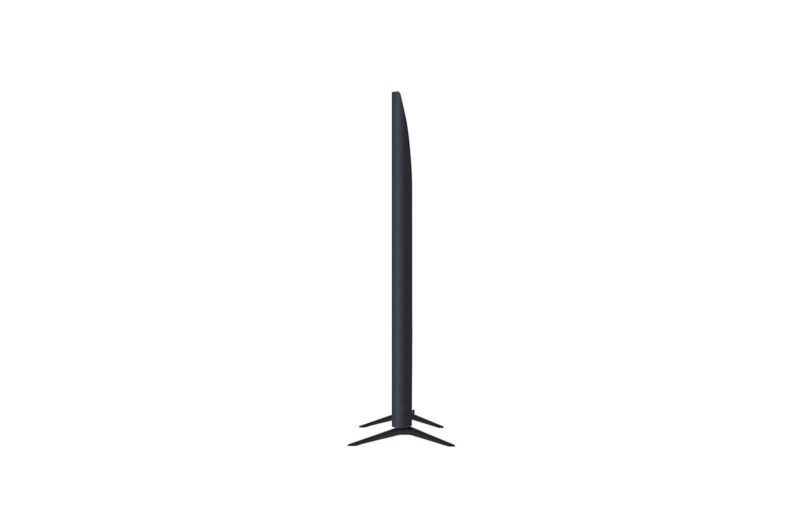 LG Smart TV  LG UHD AI UT80 4K, 75 pouces, Télécommande Magique IA HDR10 webOS24 20240, Vue latérale du LG UHD TV, UT80, 75UT80006LB