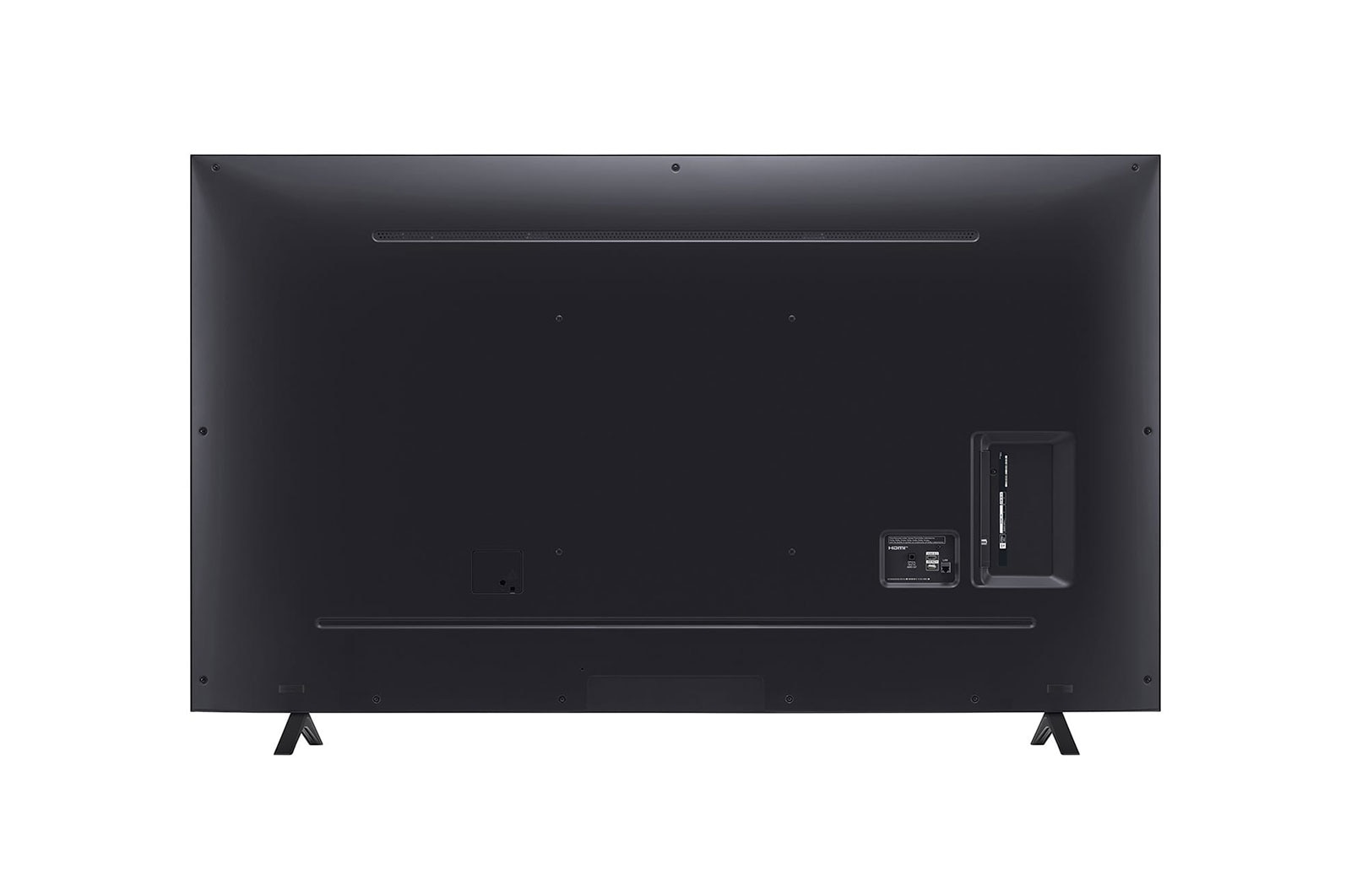 LG Smart TV  LG UHD AI UT80 4K, 75 pouces, Télécommande Magique IA HDR10 webOS24 20240, Vue arrière du LG UHD TV, UT80, 75UT80006LB