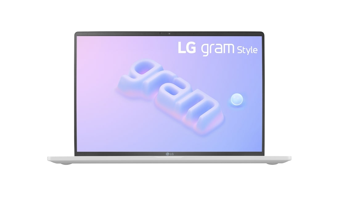 LG gram Style 14'' Windows 11 Home 輕贏隨型 OLED 極致輕薄筆電 - 極光白 (第 13 代 Intel<sup>®</sup> Core™ i7 Evo), 正視圖, 14Z90RS-G