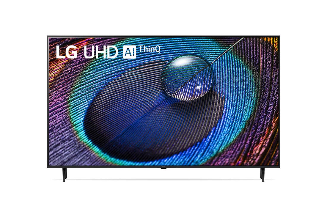 LG UHD 4K AI語音物聯網電視 55吋 / 2023, LG UHD 電視的前視圖, 55UR9050PSK