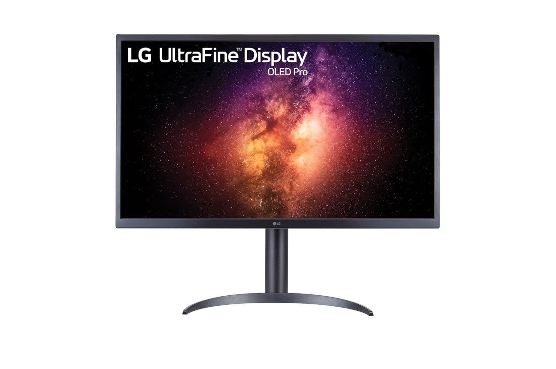 LG 31.5'' 4K OLED 高畫質編輯顯示器, 正視圖, 32EP950-B