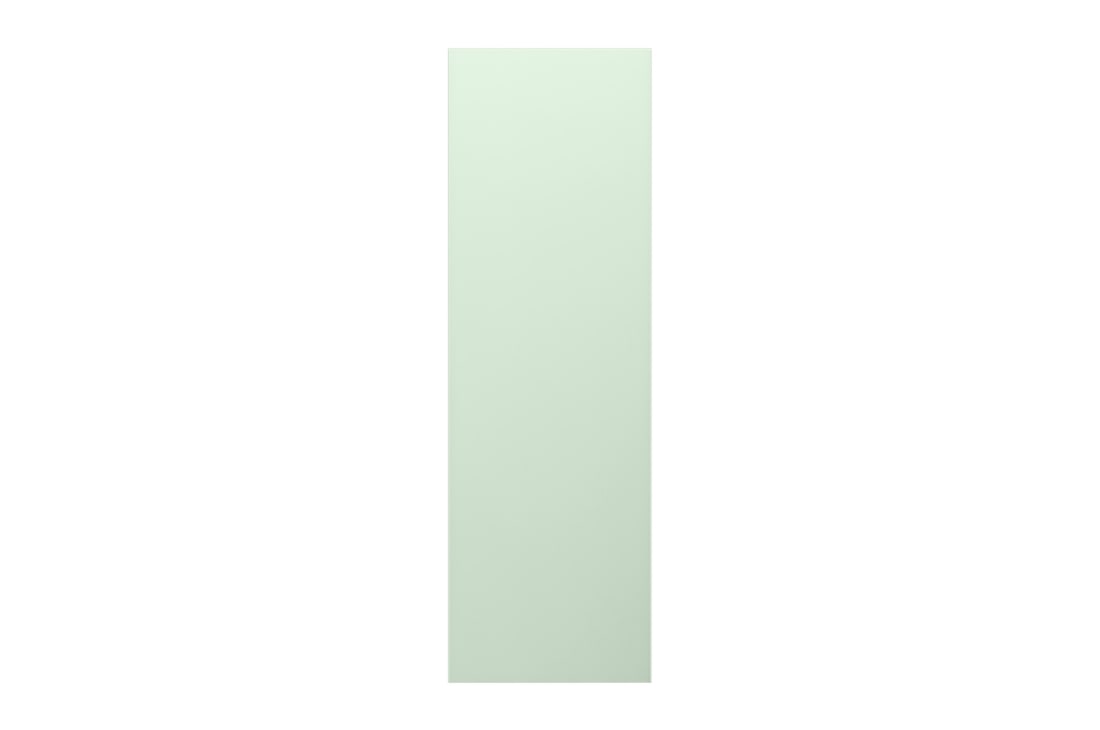 LG Objet 風格設計家電系列 - 冷凍櫃門片/ 霧面玻璃 / 玉石綠, Front view, AGF30133496