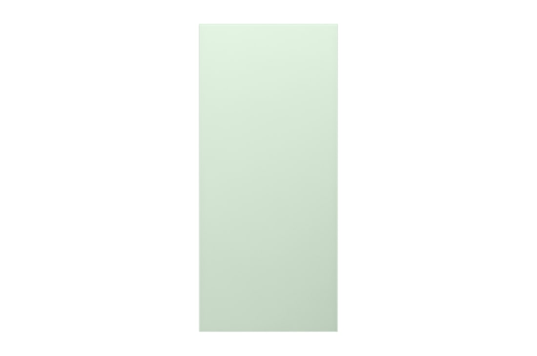 LG Objet 風格設計家電系列 - 冰箱上門片/ 霧面玻璃 / 玉石綠, Front view, AGF30133439