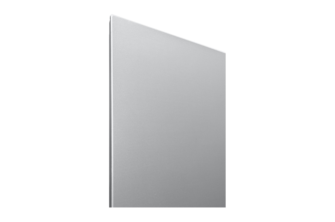 LG  Objet 風格設計家電系列 - 冰箱上門片/ 金屬材質 / 星辰銀, Front view, AGF30133466