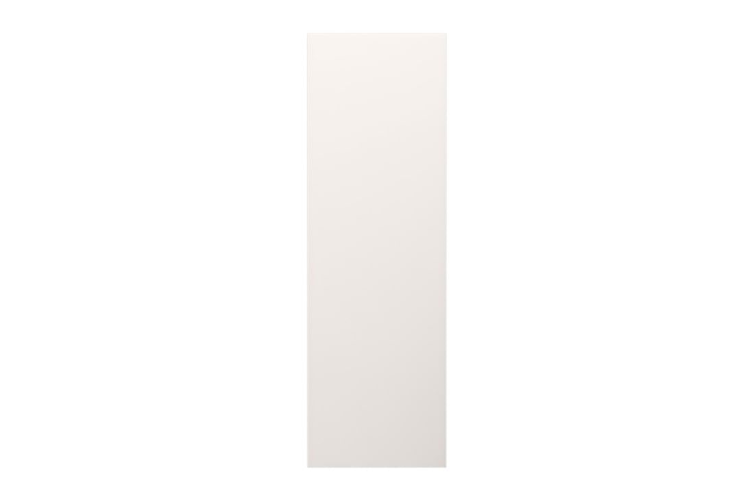 LG Objet 風格設計家電系列 - 冷凍櫃門片/ 霧面玻璃 / 雪霧白, front view, AGF30133412
