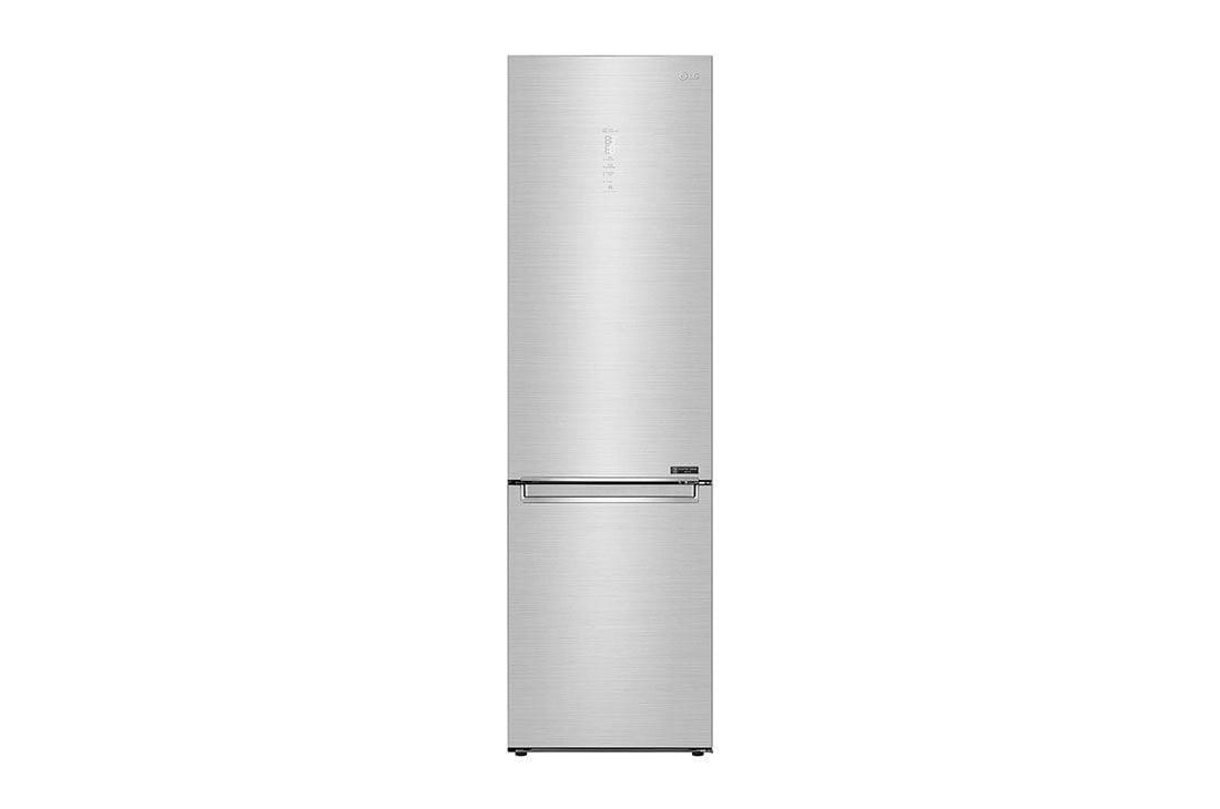 LG 384 л| Холодильник з нижньою морозильною камерою | DoorCooling+| Fresh Balancer | Fresh Converter |ThinQ, GW-B509PSAX
