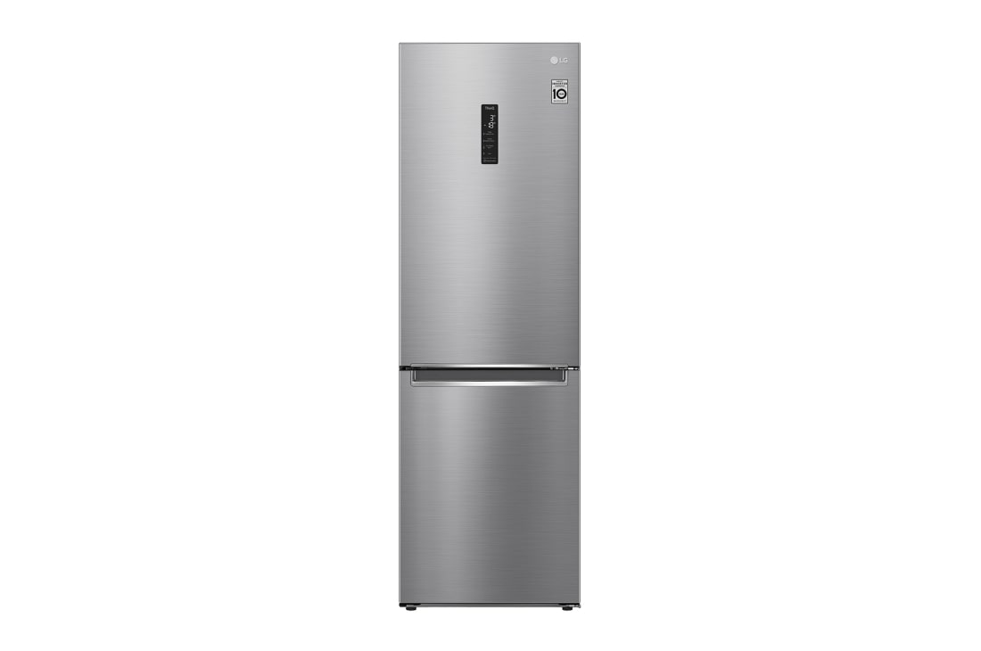 LG 341 л| Холодильник з нижньою морозильною камерою | DoorCooling+| ThinQ |Інверторний Компресор	, GA-B459SMQM
