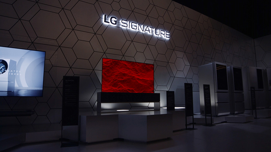 LG SIGNATURE products at IFA with studio Fuksas
