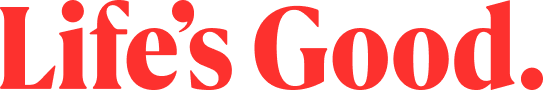 LG logo in red