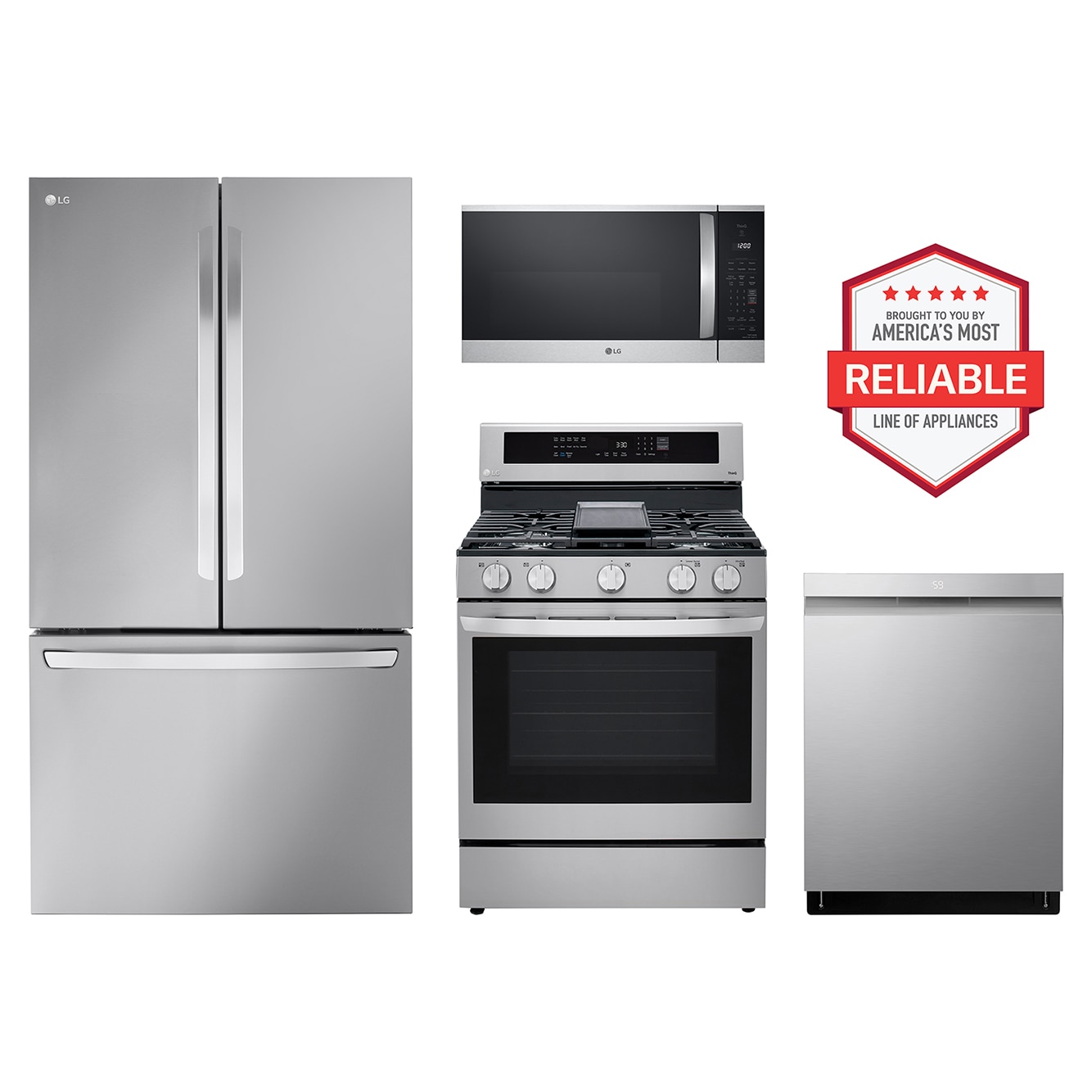 Essential Kitchen Package with Gas Range1