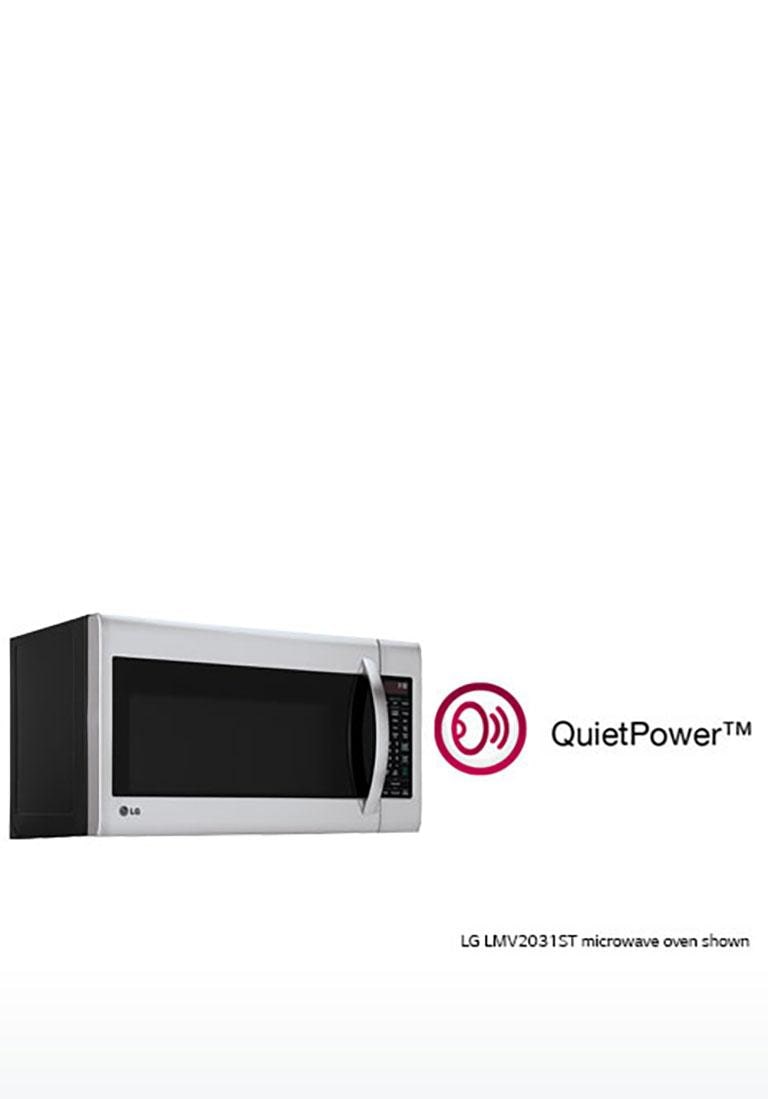 LG LMHM2237ST: 2.2 cu. ft. Over-the-Range Microwave Oven with