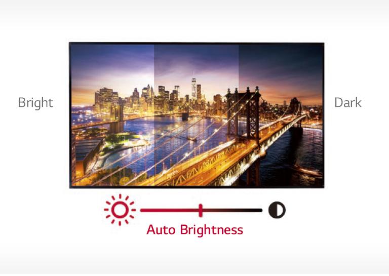 LG 55XS2E 55'' XS2E Series UHD High Brightness Window Facing Digital