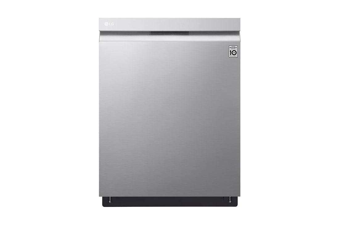 LG Top Control Dishwasher with QuadWash - Stainless Steel
