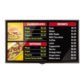 55" Standard Performance Signage with webOS 3.01