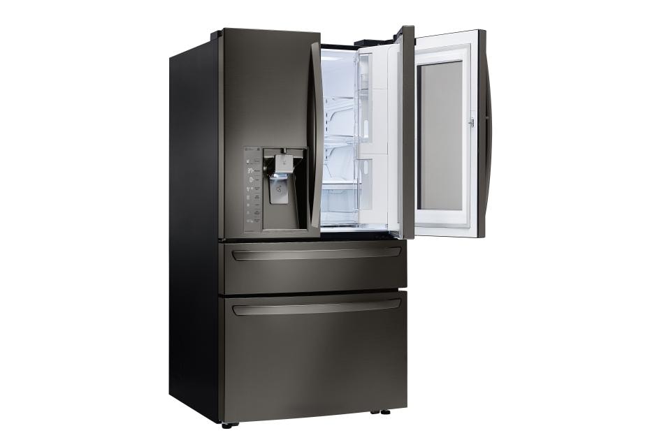 lg view refrigerator with craft ice