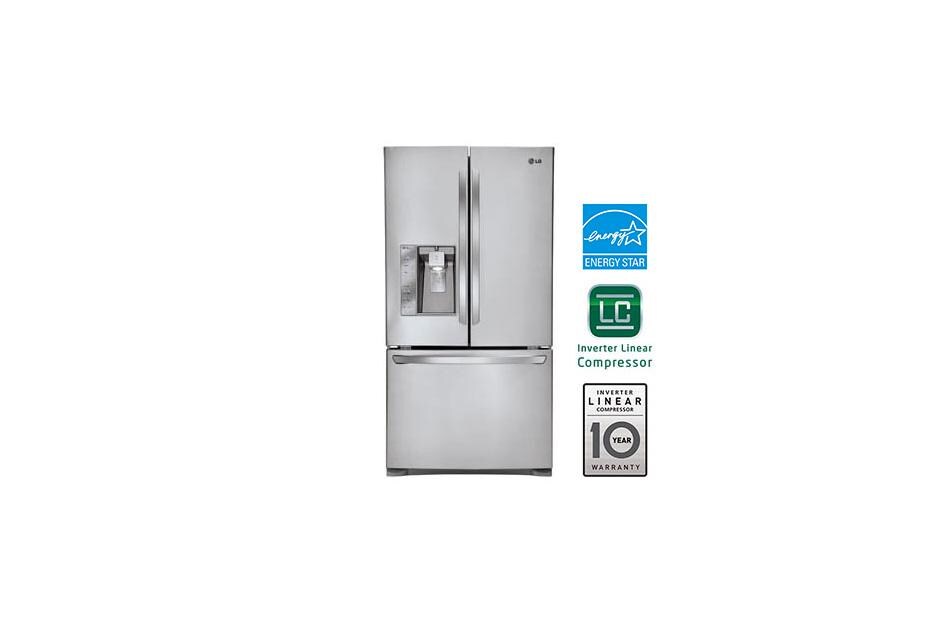 LG LFXC24726S 24 cu. ft. French Door CounterDepth Refrigerator LG