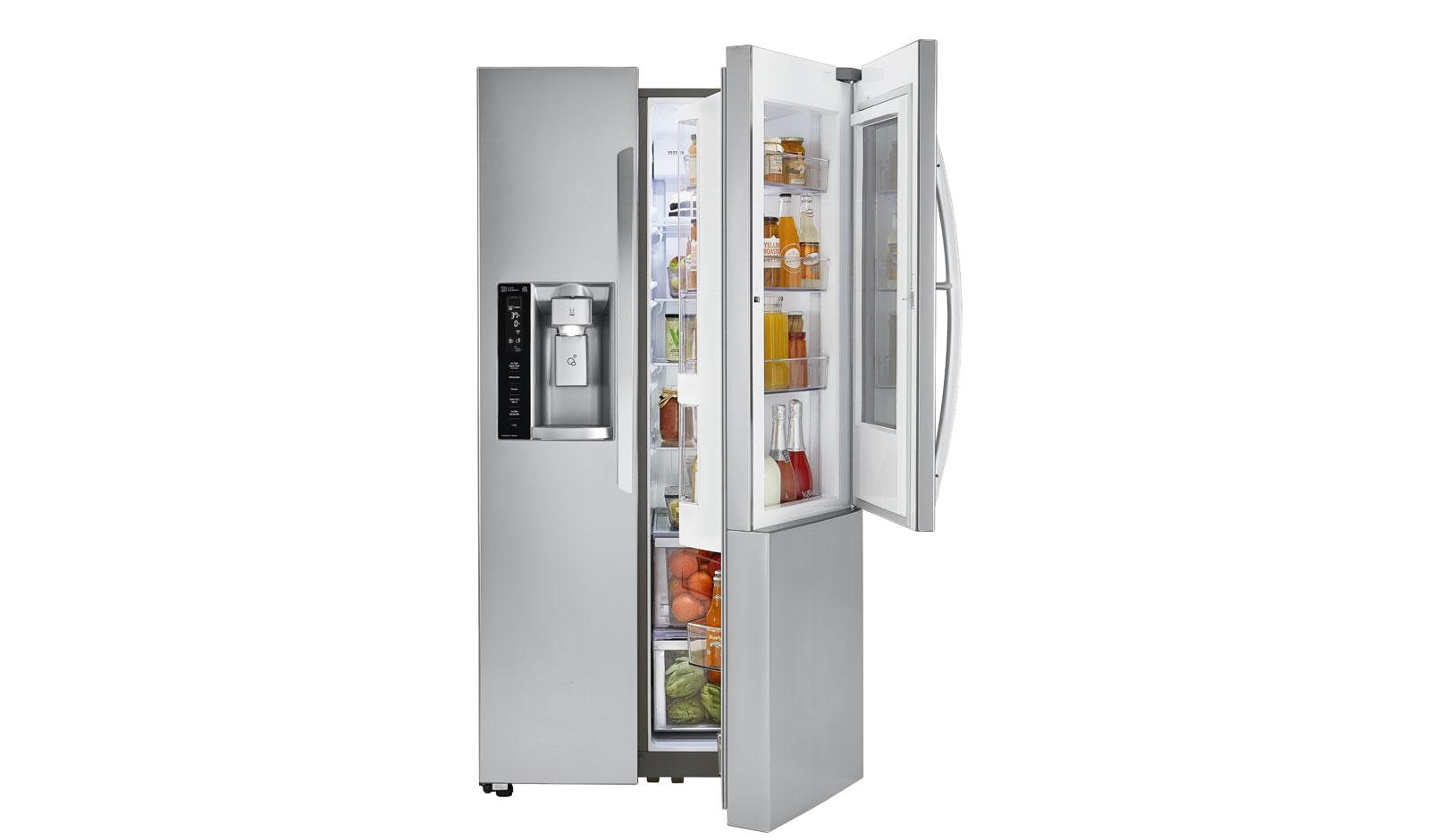 LG LSXC22396S 22 cu.ft. Smart wifi Enabled InstaView™ DoorinDoor