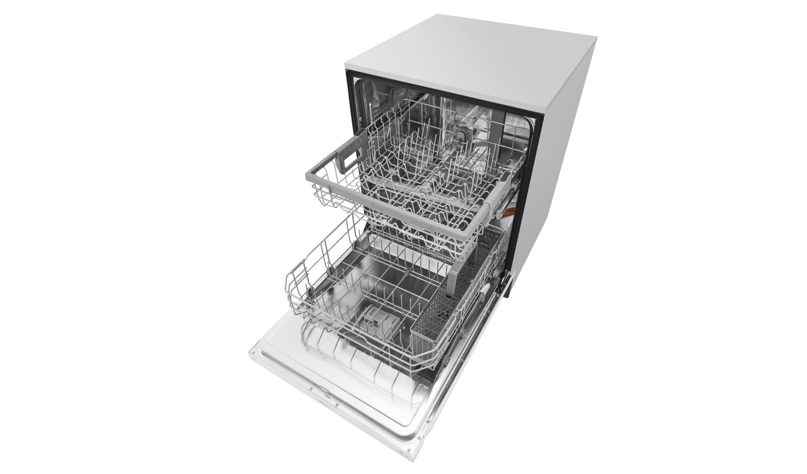 LG LDF5545WW: Front Control Dishwasher with QuadWash™ and EasyRack