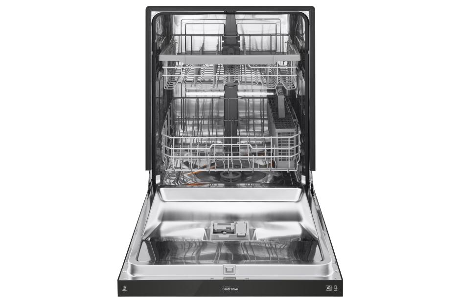  Front Control Dishwasher with QuadWash™ and EasyRack™ Plus :  Appliances