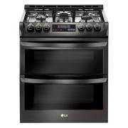 LG LTG4715ST: 6.9 cu. ft. Smart wi-fi Enabled Gas Double Oven