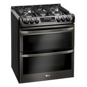 LG LTG4715ST: 6.9 cu. ft. Smart wi-fi Enabled Gas Double Oven